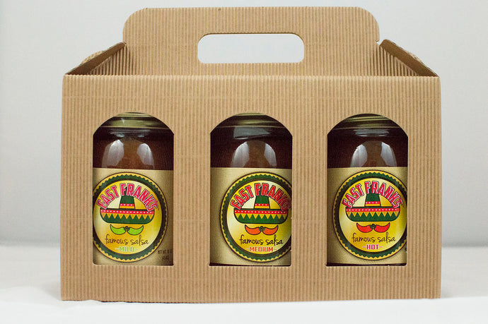 Salsa Gift Pack - The Perfect Gift! - Choose your heat mix